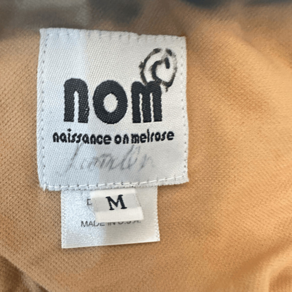 Vintage 90s Y2K NOM Bandage Dress Size M Mesh Colorful Artsy Rave Festival - Picture 2 of 9